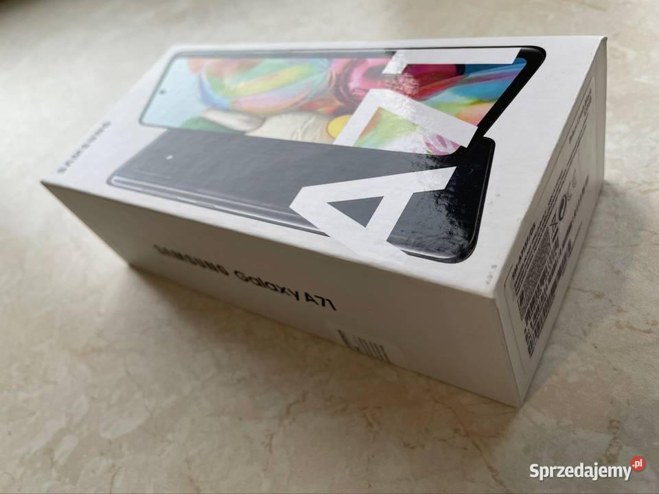 SAMSUNG GALAXY A71 128GB DUAL SIM CZARNY Ostrołęka