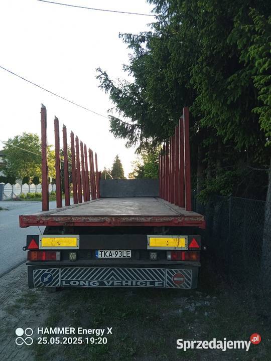Przyczepa do drewna 17000kg
