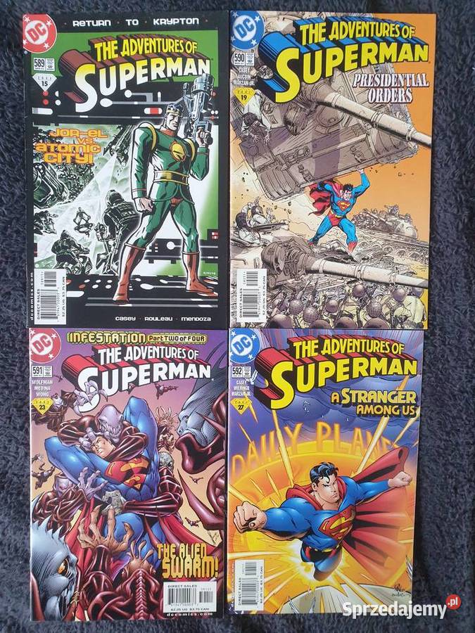 The Adventures Of Superman kolekcja 30 komiksów pomorskie Gdynia