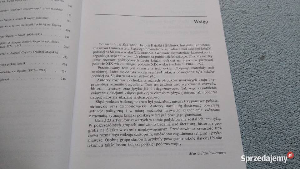 Książka polska na Śląsku w latach 19221945 twarda Gdańsk