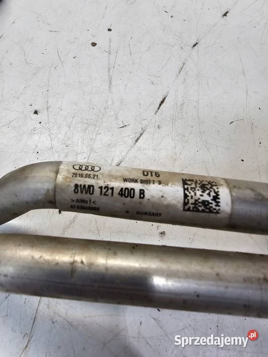 RURA PRZEWÓD WODY AUDI A4 B9 A5 8W0121400B