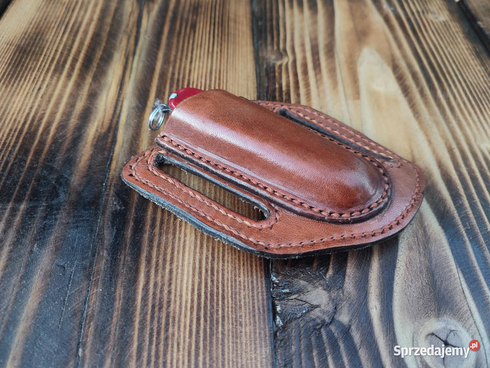 Pochwa skórzana etui pokrowiec nóż Victorinox Łomianki