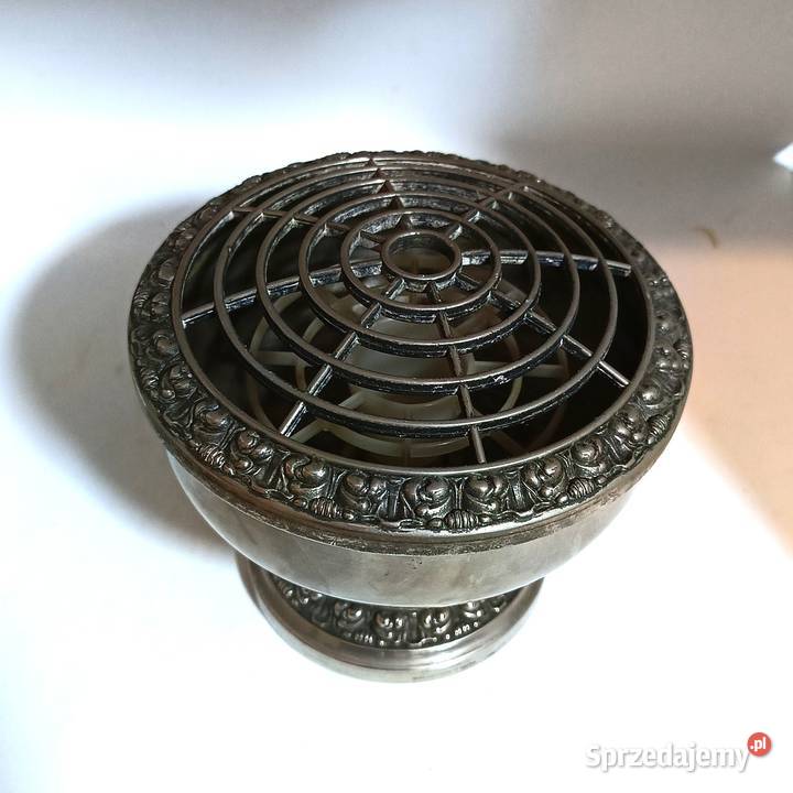 Zabytkowa platerowana ikebana Pozostałe warmińsko-mazurskie Szczytno