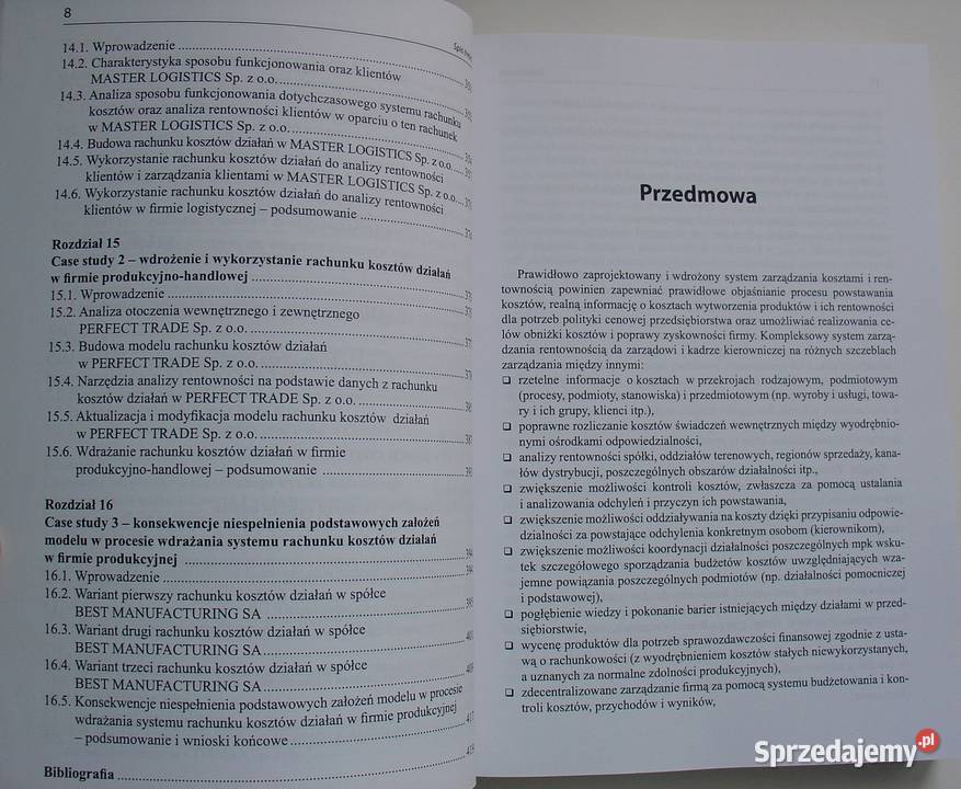 Zarządzanie rentownością Budżetowanie i kontrola Łódź