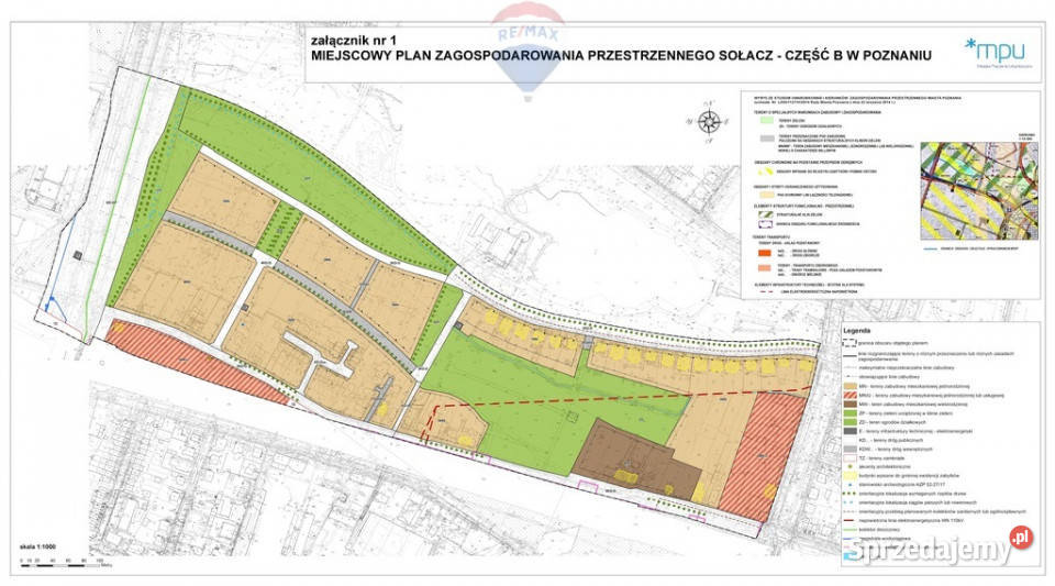 Na sprzedaż 50 udziałów działka Sołacz wielkopolskie Poznań