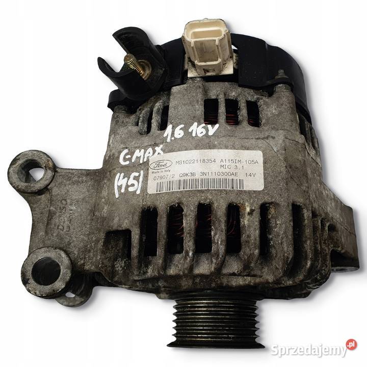 ALTERNATOR Ford C Focus MK2 16 16V MS1022118354 Układ elektryczny silnika Chełm