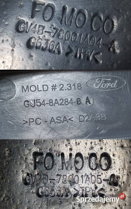FORD KUGA 12 ESCAPE 16 ŚLIZG MOCOWANIE GÓRNE Części montażowe Pleszew
