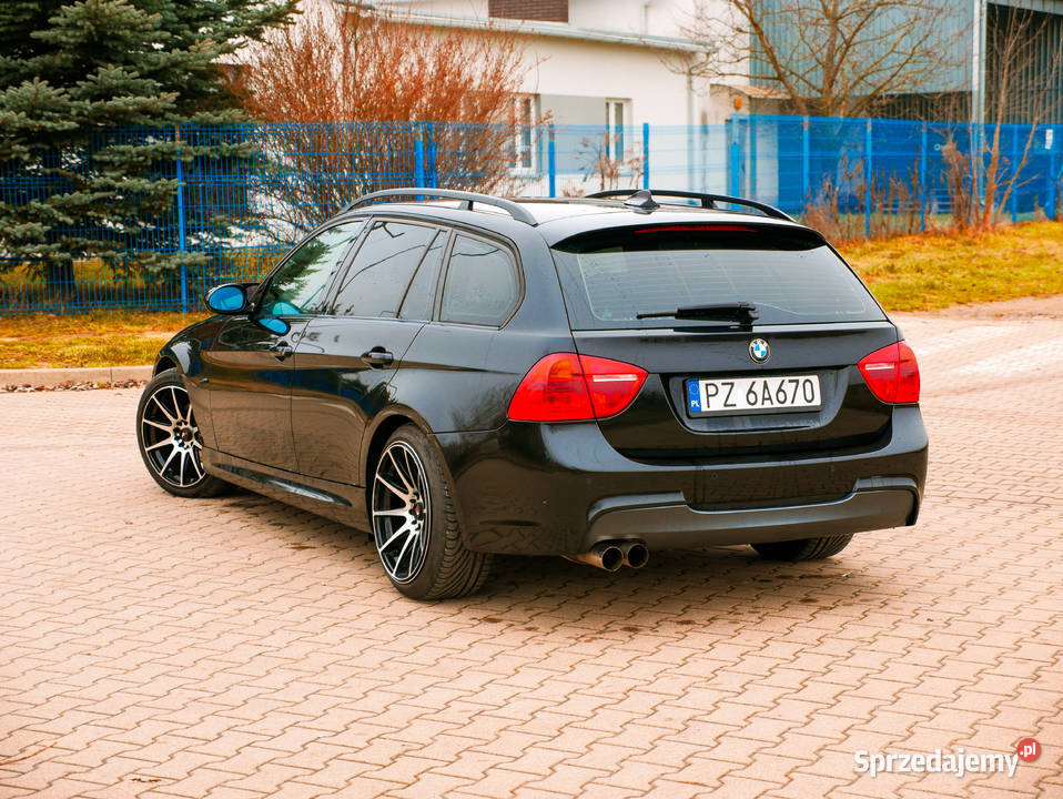 BMW E91 318i pełny M Pakiet sportowy wydech 18 168886km Poznań
