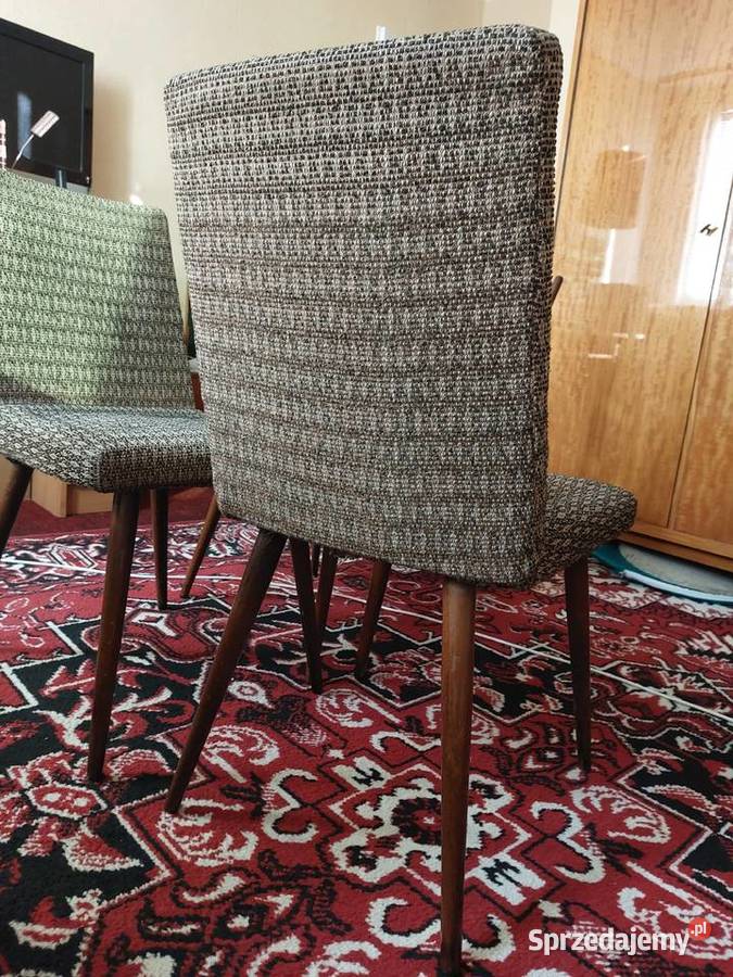 Krzesła z PRL Krzesła Goleniów sprzedam