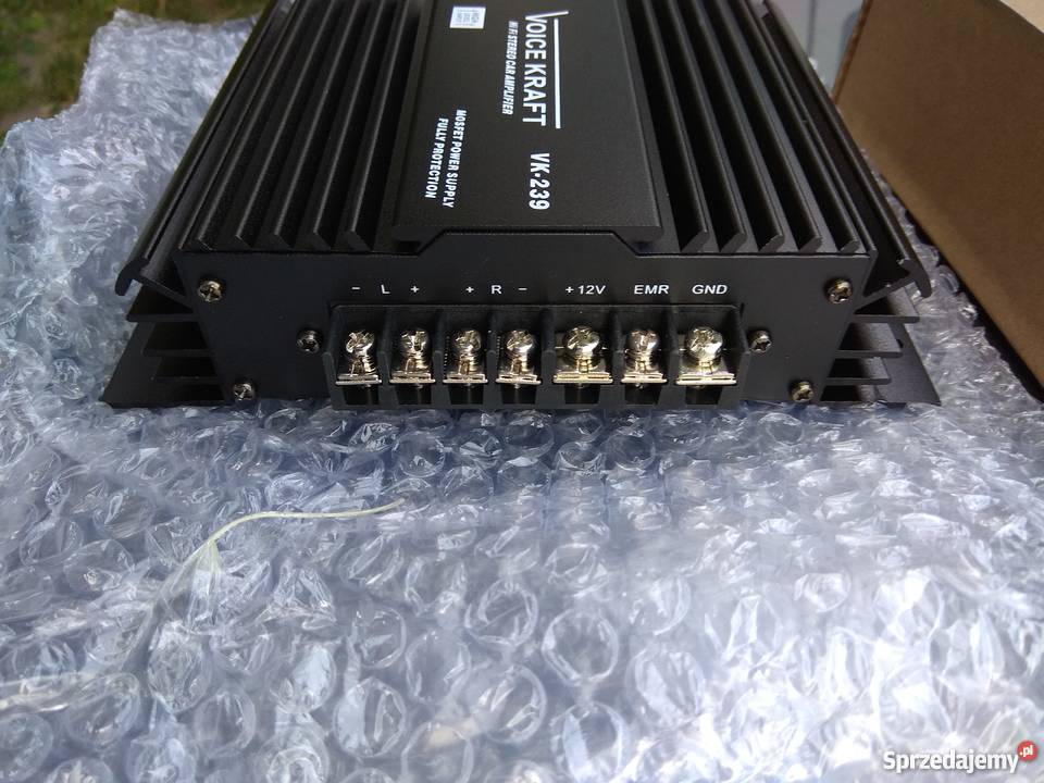 Wzmacniacz Voice Kraft 2 x 50 Watt VK 239 Części samochodowe Kraków