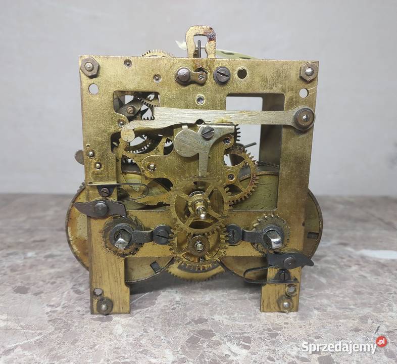 M173 Mechanizm starego zegara ściennego Gustav Tczew