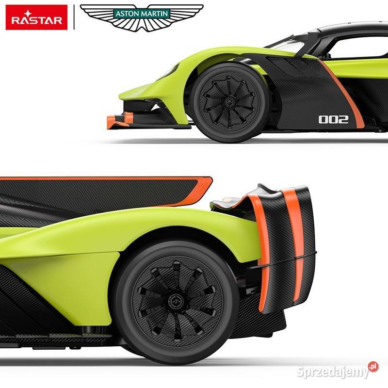 Aston Martin Valkyrie AMR PRO zielony RC 114 Dla Dziecka