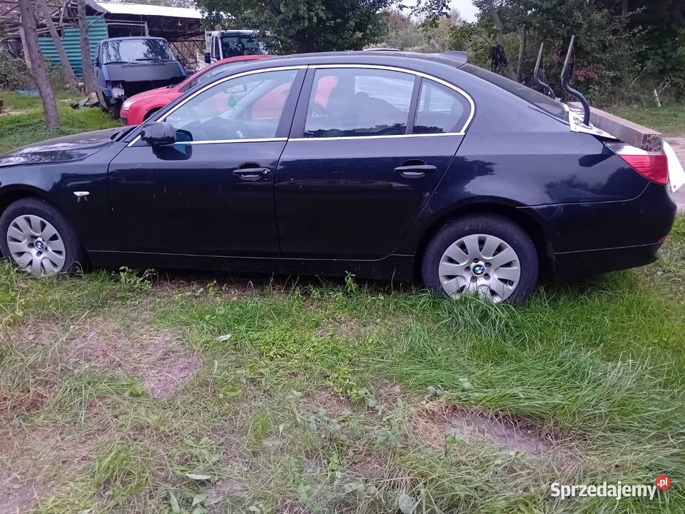 BMW e60 2005 części m54b22 Black sapphire Drezdenko