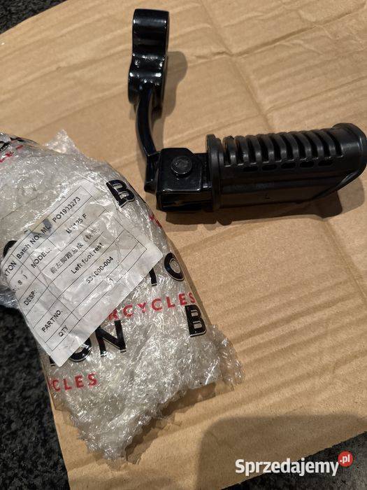Lewy podnóżek set mocowanie Brixton BX125fZ75 Poznań