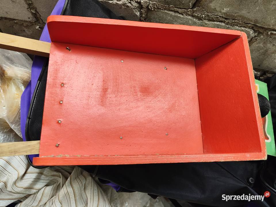 Retro Vintage PRL unikat taczka zabawka dzieci Lublin