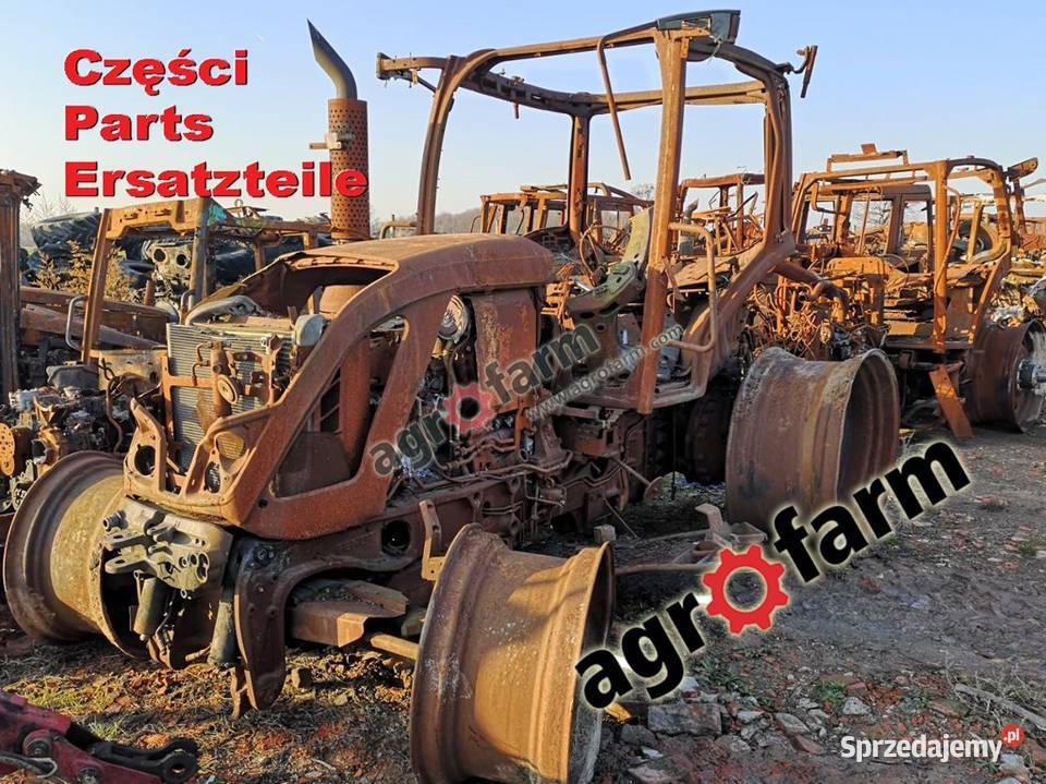 Fendt 820 części skrzynia biegów most przedni Byków