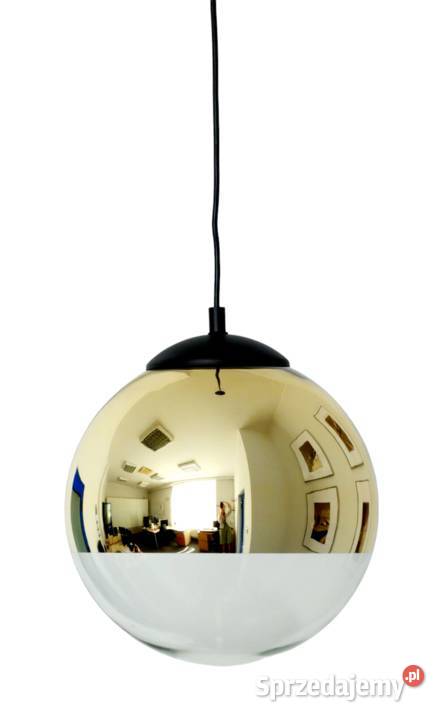 Złota szklana kula lampa wisząca GYNGE 30 Nowe sprzedam