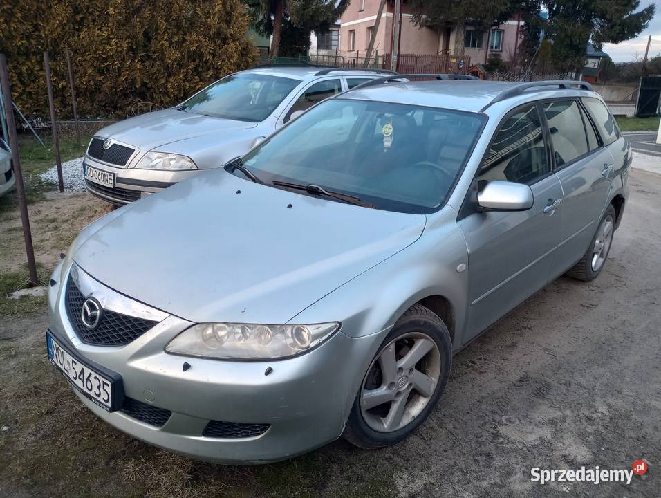 Mazda 6 20 CD 2004 ASR (kontrola trakcji) kujawsko-pomorskie Rypin sprzedam