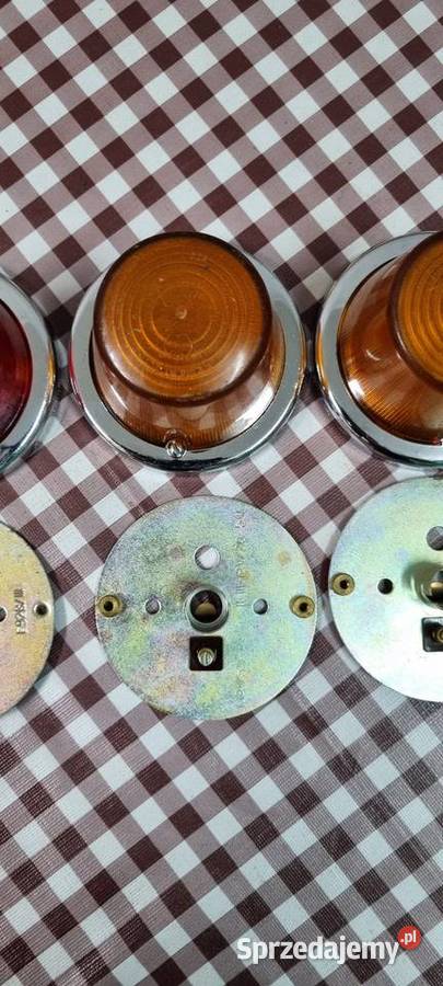 Żuk smutek lampy tylne chrom Wolsztyn
