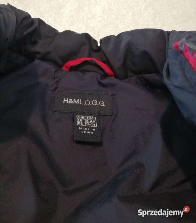 Bezrękawnik ocieplany chłopięcy HM 104 granatowy chłopiec