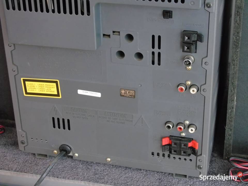 Wieża Aiwa kolumny RDS AUX CD 110 wat WYSYŁKA Jasło