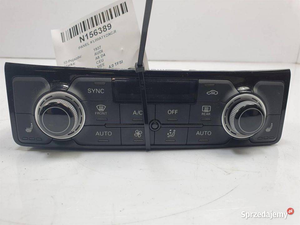 PANEL KLIMATYZACJI AUDI A8 D4 4H0820043K Lipno