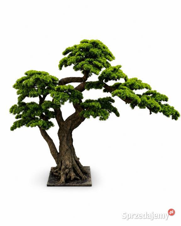 Sztuczne drzewko bonsai 150 x 210 nowoczesna Sztuczne kwiaty i owoce Dekoracje i ozdoby Golkowice
