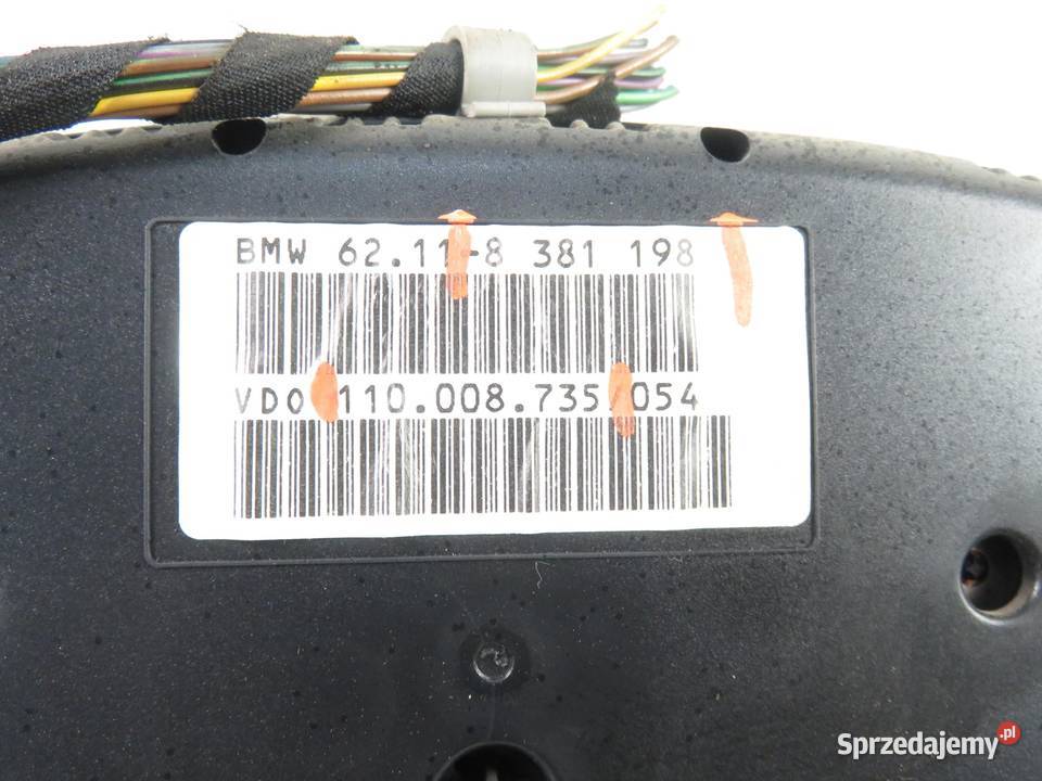 LICZNIK BMW 5 E39 25 525 tds 143 8381198 osobowe