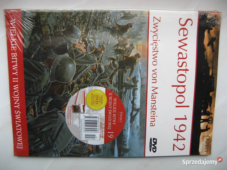 Osprey Sewastopol 1942 książka DVDNowa wielkopolskie Poznań