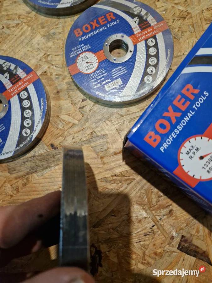 Tarcza Tarcze do cięcia metalu BOXER 125x12x222 Elektryczne Głogowa