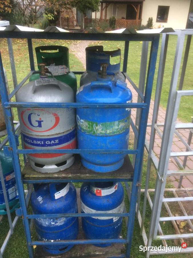 KONTENER KLATKA BUTLE GAZOWE 11 Warka sprzedam