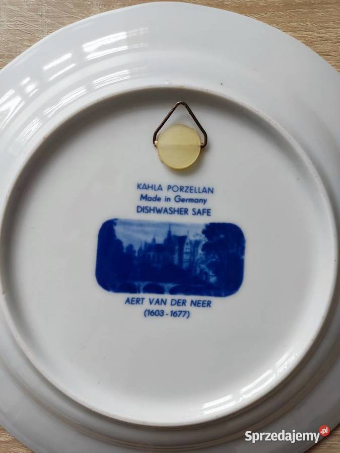 Talerz porcelanowy kolekcjonerski Kahla Kraków