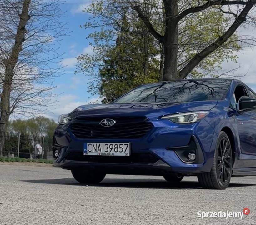 Subaru Impreza VI 25 RS 182 4x4 2023 r mały niebieski Ślesin sprzedam
