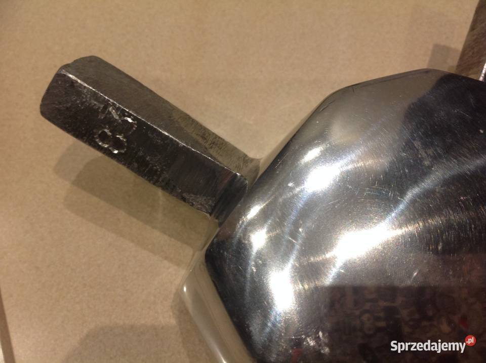 Rogi Poroże Srebrne Aluminiowe Dekoracja Ścienna Nowa Sól