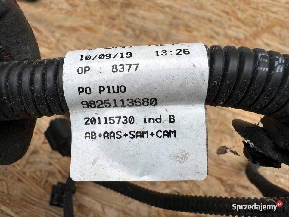 Wiązka instalacja zderzaka przód PDC Opel Sieraków sprzedam