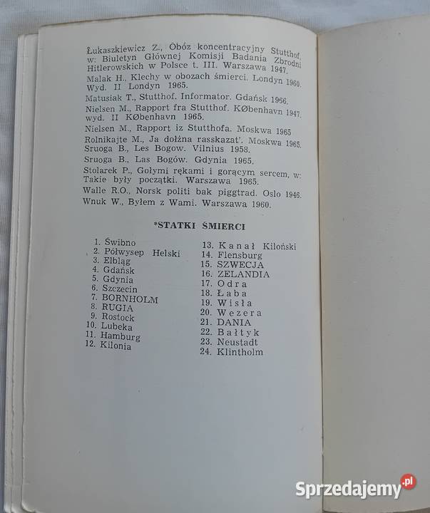Marek DuninWąsowicz Tadeusz Matusiak Stutthoff Antykwariat Koźminek
