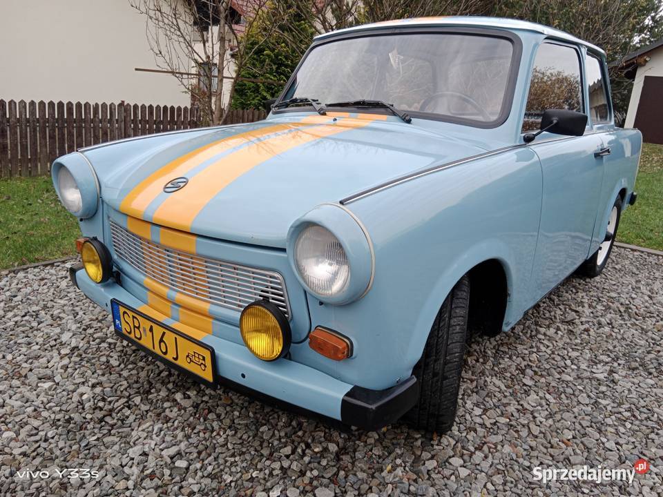 Trabant 601 ZABYTEK Żółte tablice Bielsko-Biała