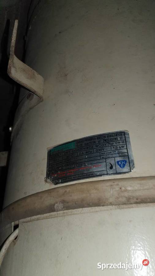 Elektryczny podgrzewacz wody stary bojler terma