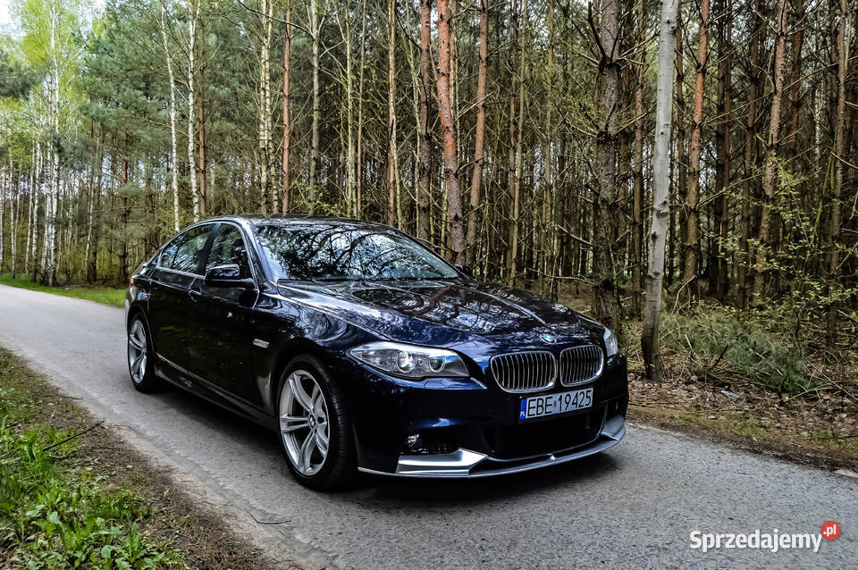 BMW Seria 5 F10 MPakiet skóry zadbany okazja immobilizer Seria 5 Bełchatów sprzedam