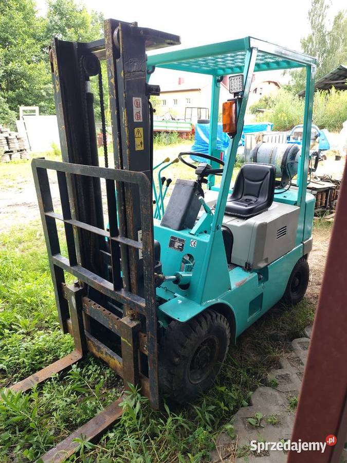 Wózek widłowy gazowy Mitsubishi FG14 Łódź