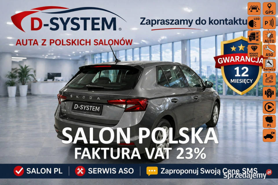 koda Fabia 23 Salon Polska 1Właściciel GWARANCJA 110KM Fabia Škoda Białystok