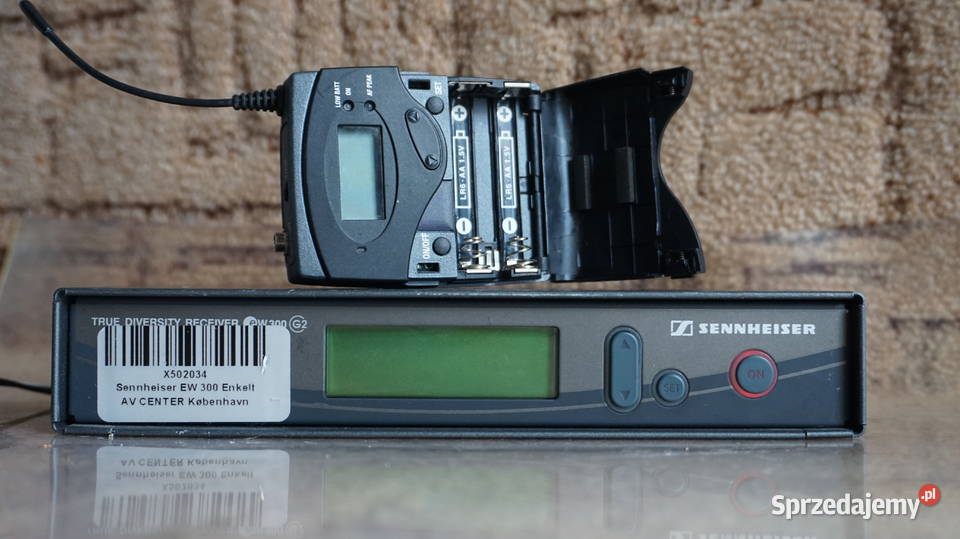 Sennheiser nadajnik SK100G2Dodbiornik EM300G2D Mosty