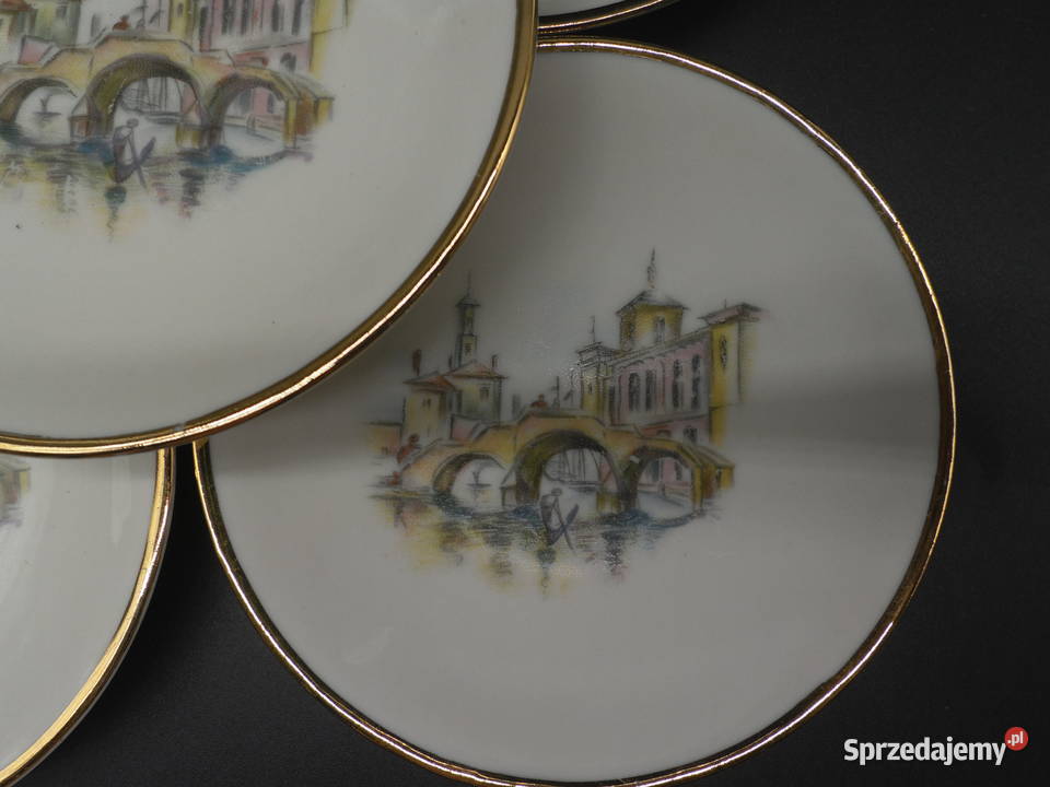 Konfiturówki talerzyki 5 Bavaria wielkopolskie