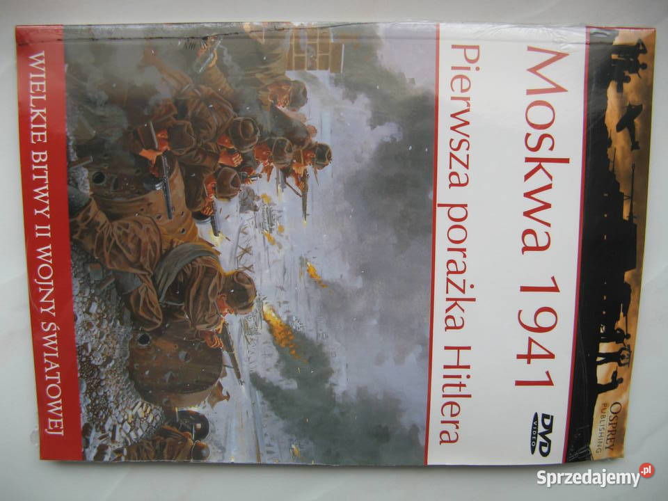 Osprey Moskwa 1941 książka film DVDNowe Kultura i Rozrywka Poznań