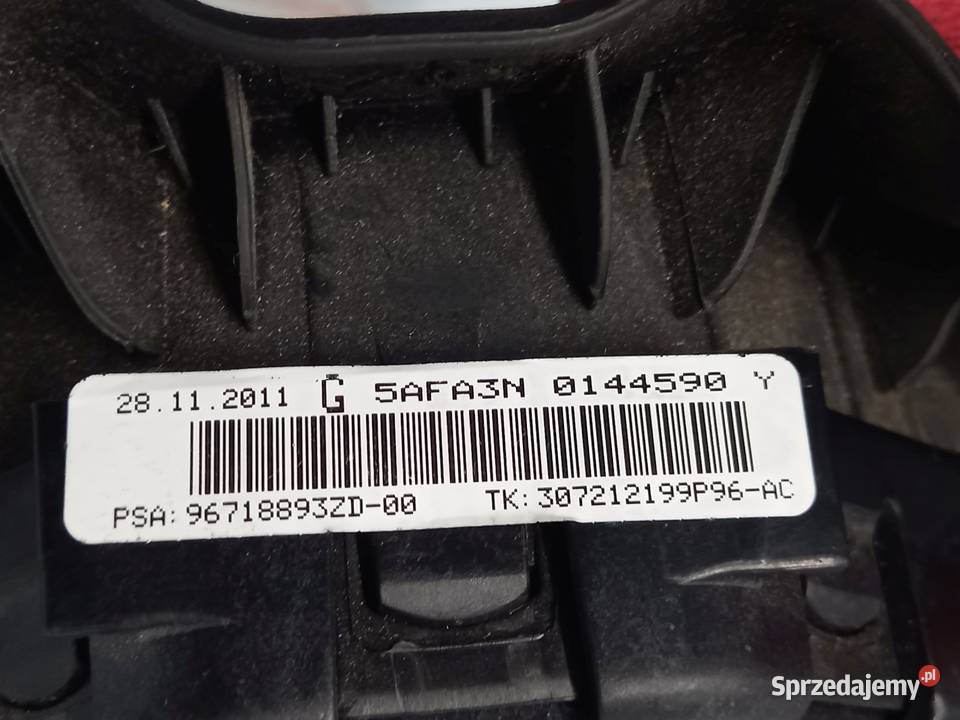 CITROEN DS3 12r AIRBAG poduszka kierowcy osobowe świętokrzyskie Kielce