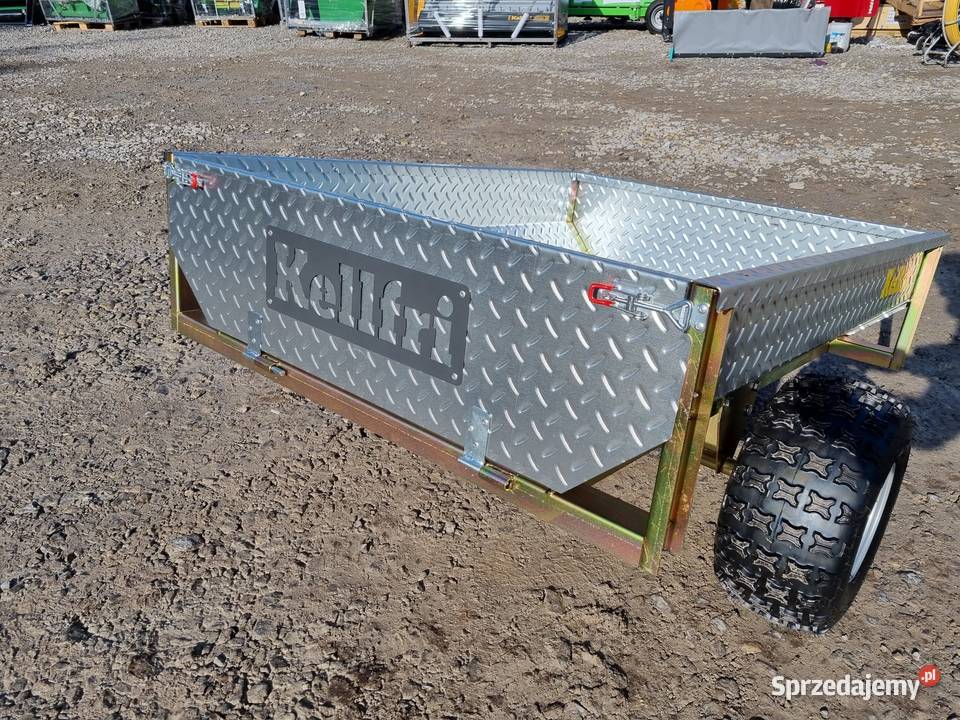 Przyczepa z wywrotem ATV 500 Kellfri Przyczepy rolnicze Gołaczewy