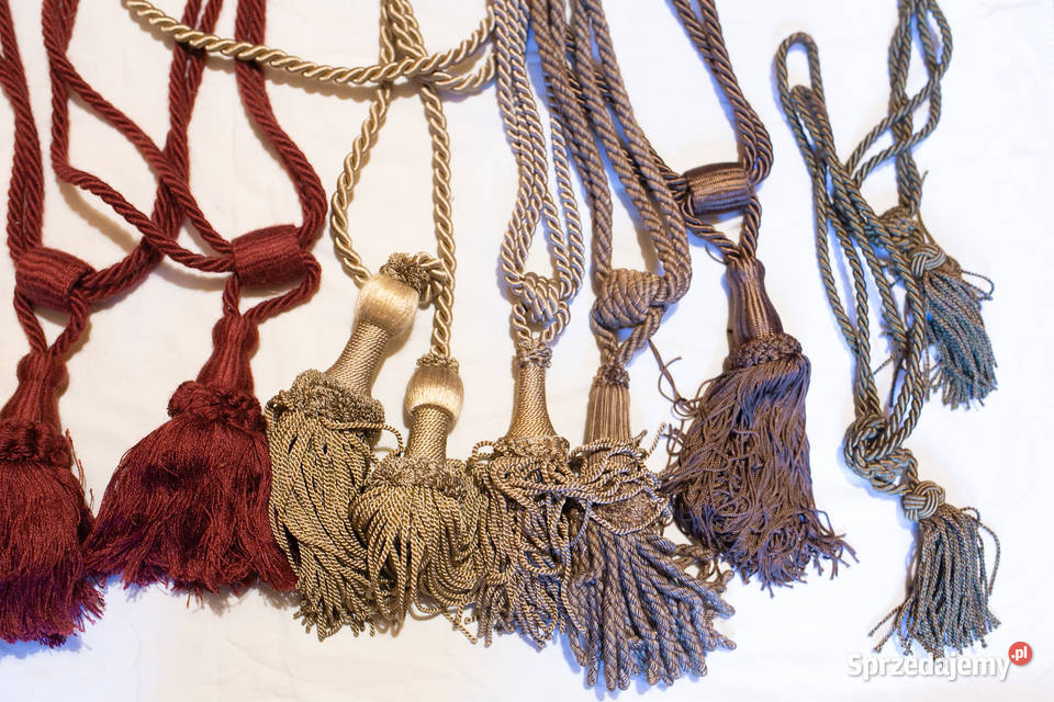 Sznury do zasłon upinacze do zasłon chwosty Pozostałe