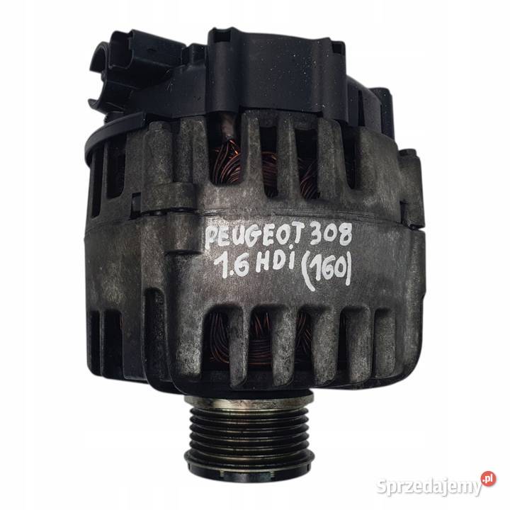ALTERNATOR Peugeot 308 16 HDI 9665617780 Chełm