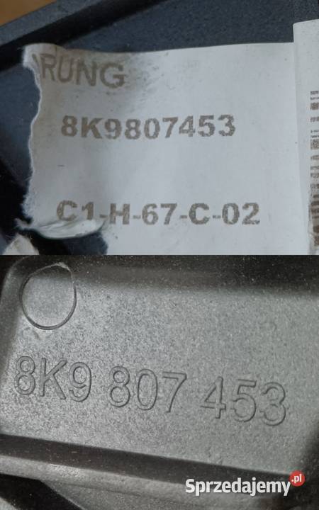 AUDI A4 B8 AVANT ŚLIZG MOCOWANIE ZDERZAKA LEWY Pleszew