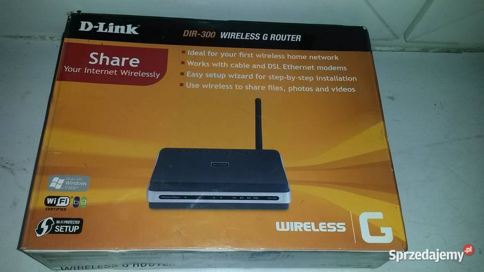 Router DLink Dir 300 Internet i komunikacja Poznań
